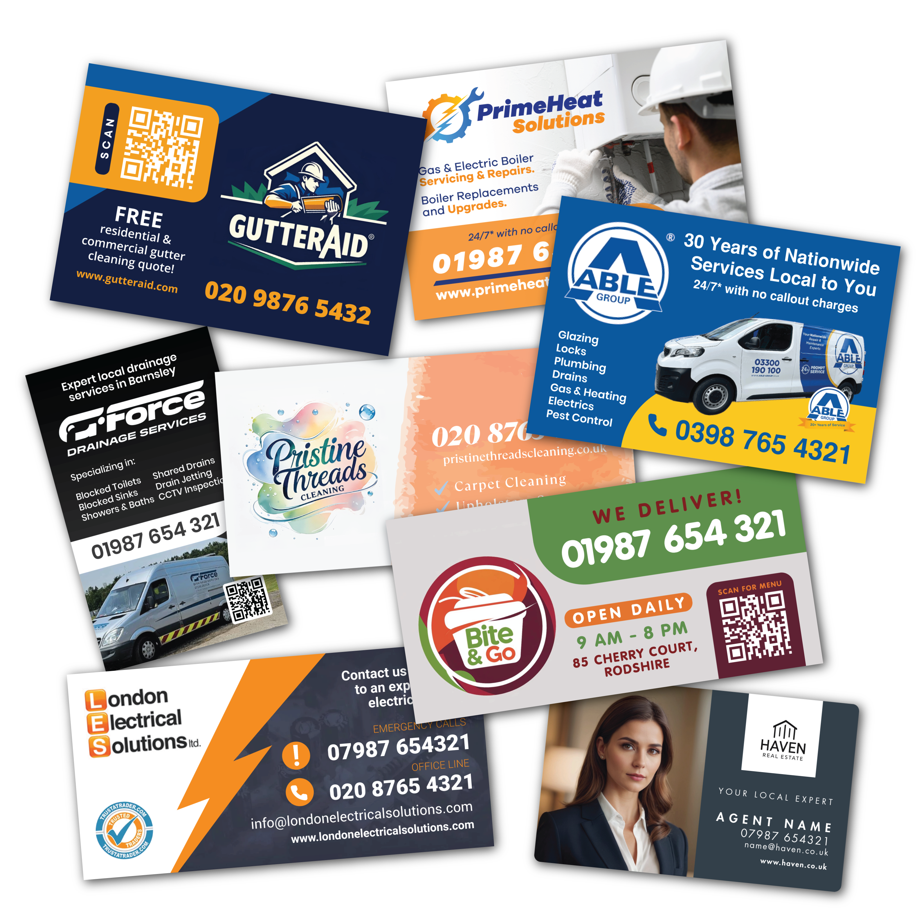 Business Card Magnets