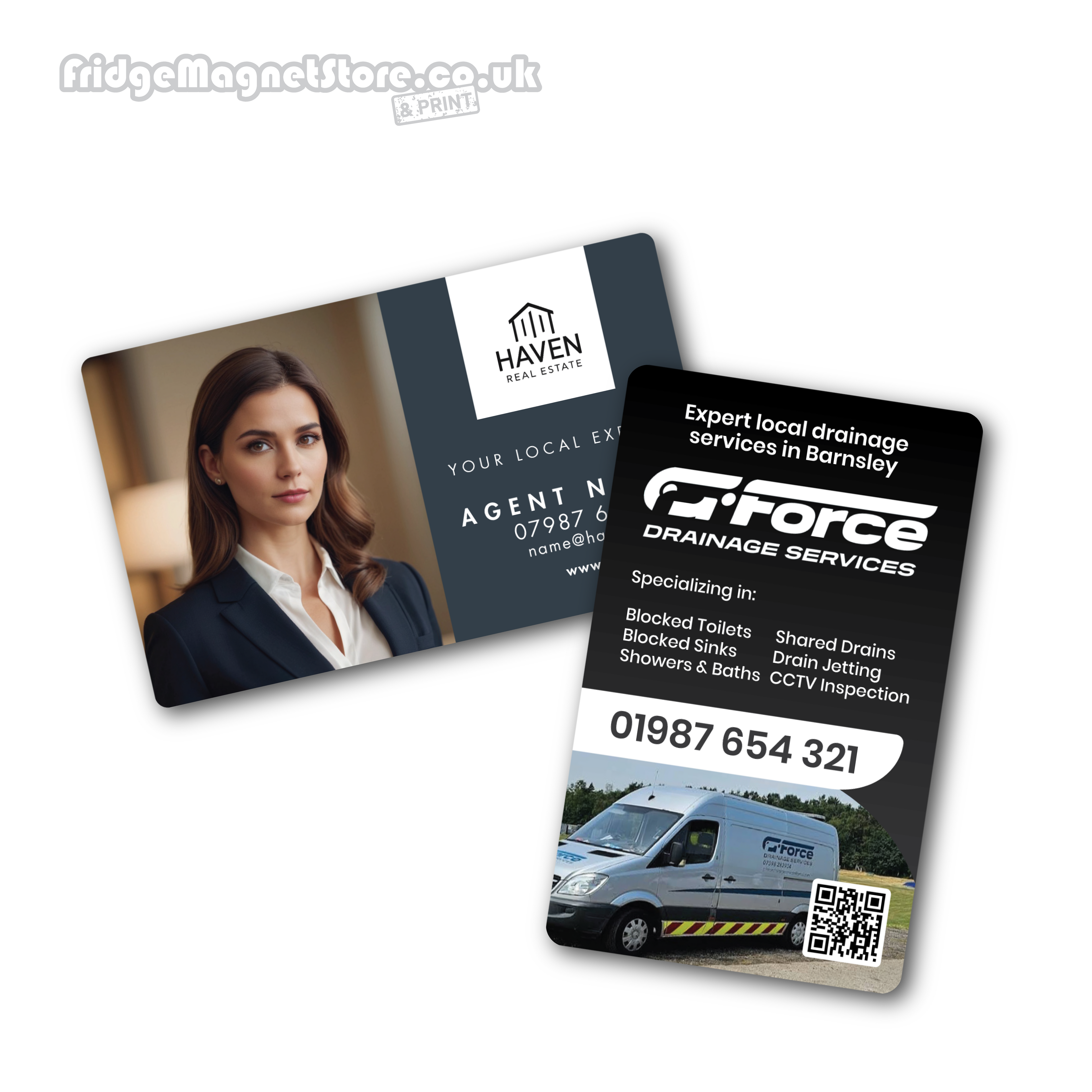 Business Card 90 mm * 55 mm