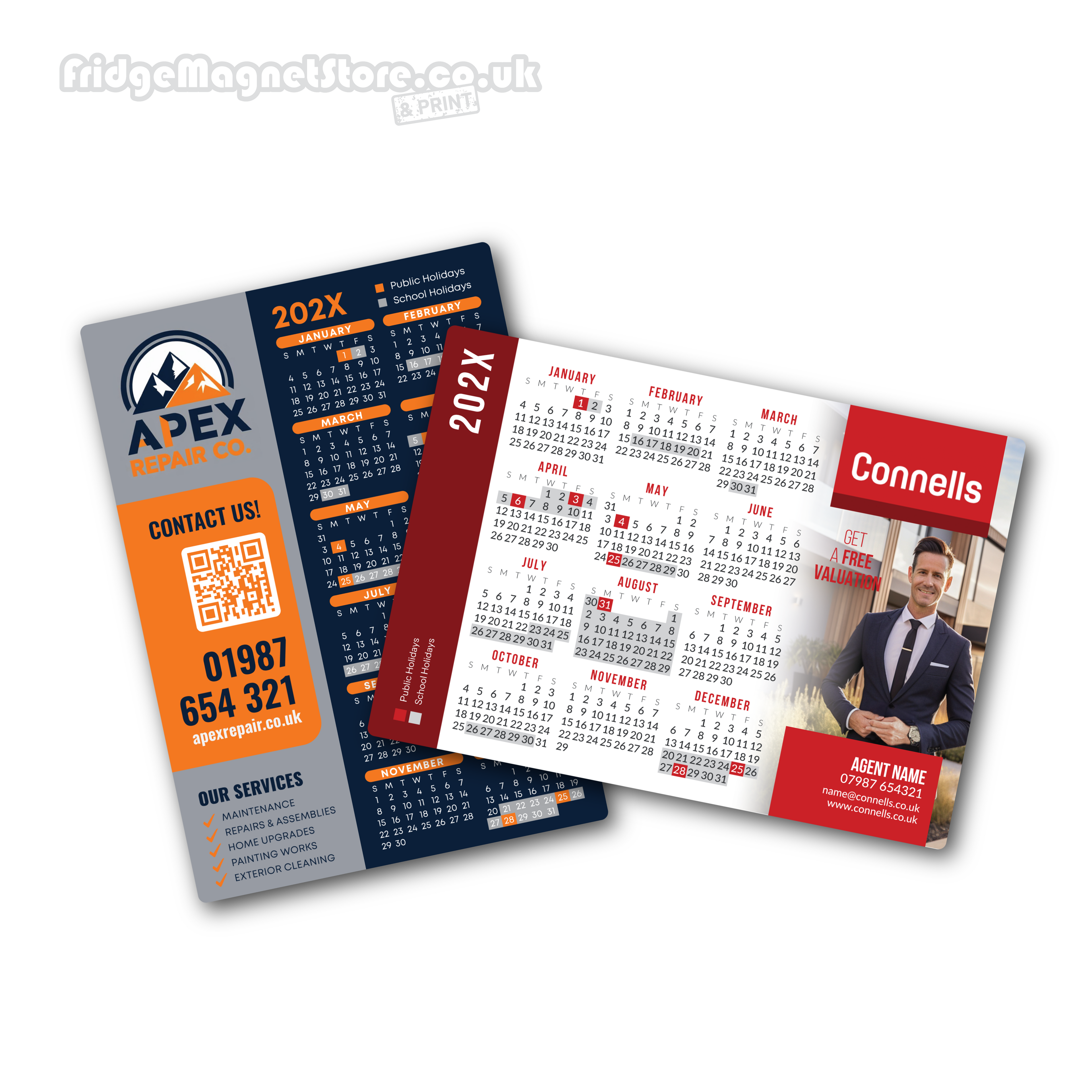 A6 Calendar 105 mm × 148 mm