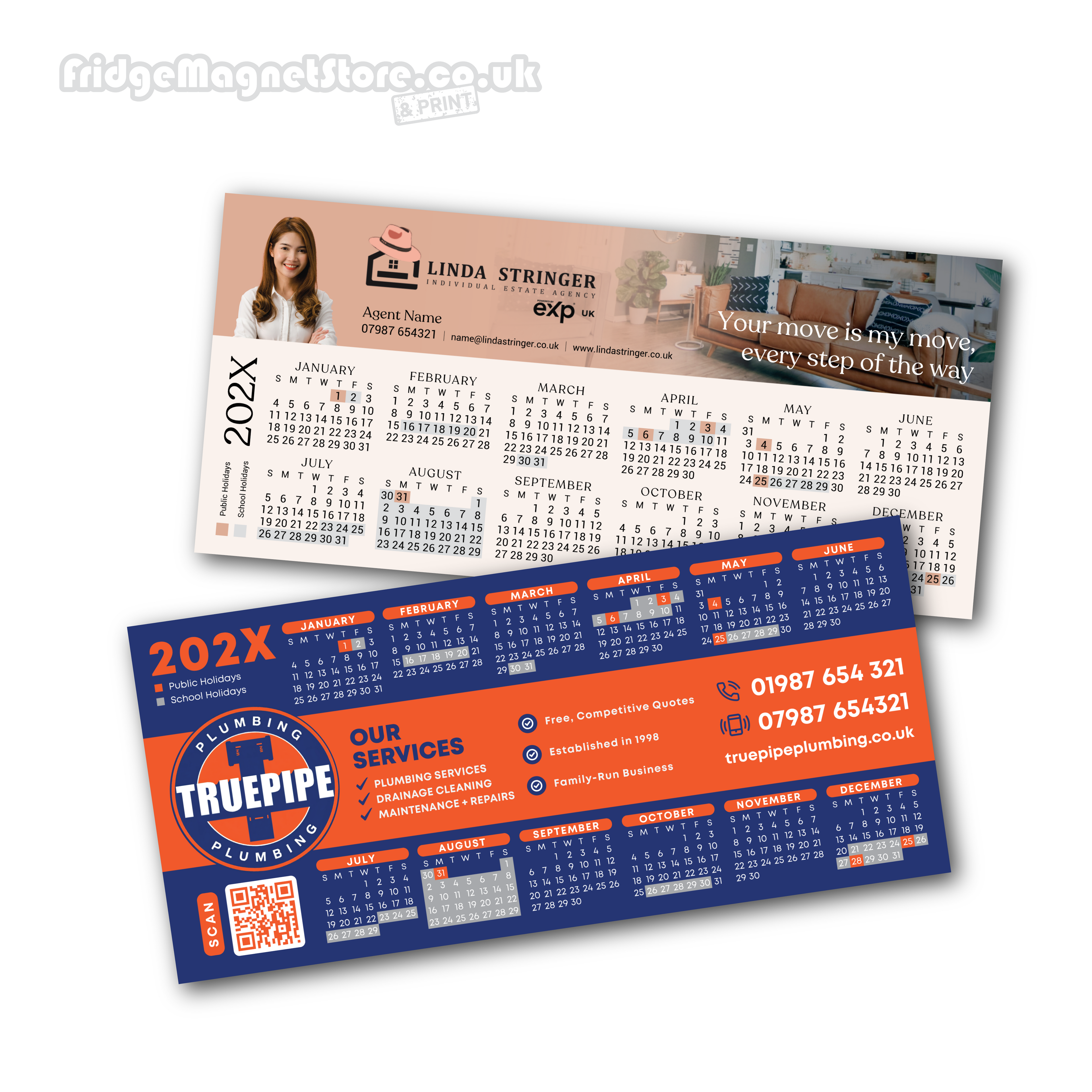 Calendar DL Landscape 99 mm * 210 mm