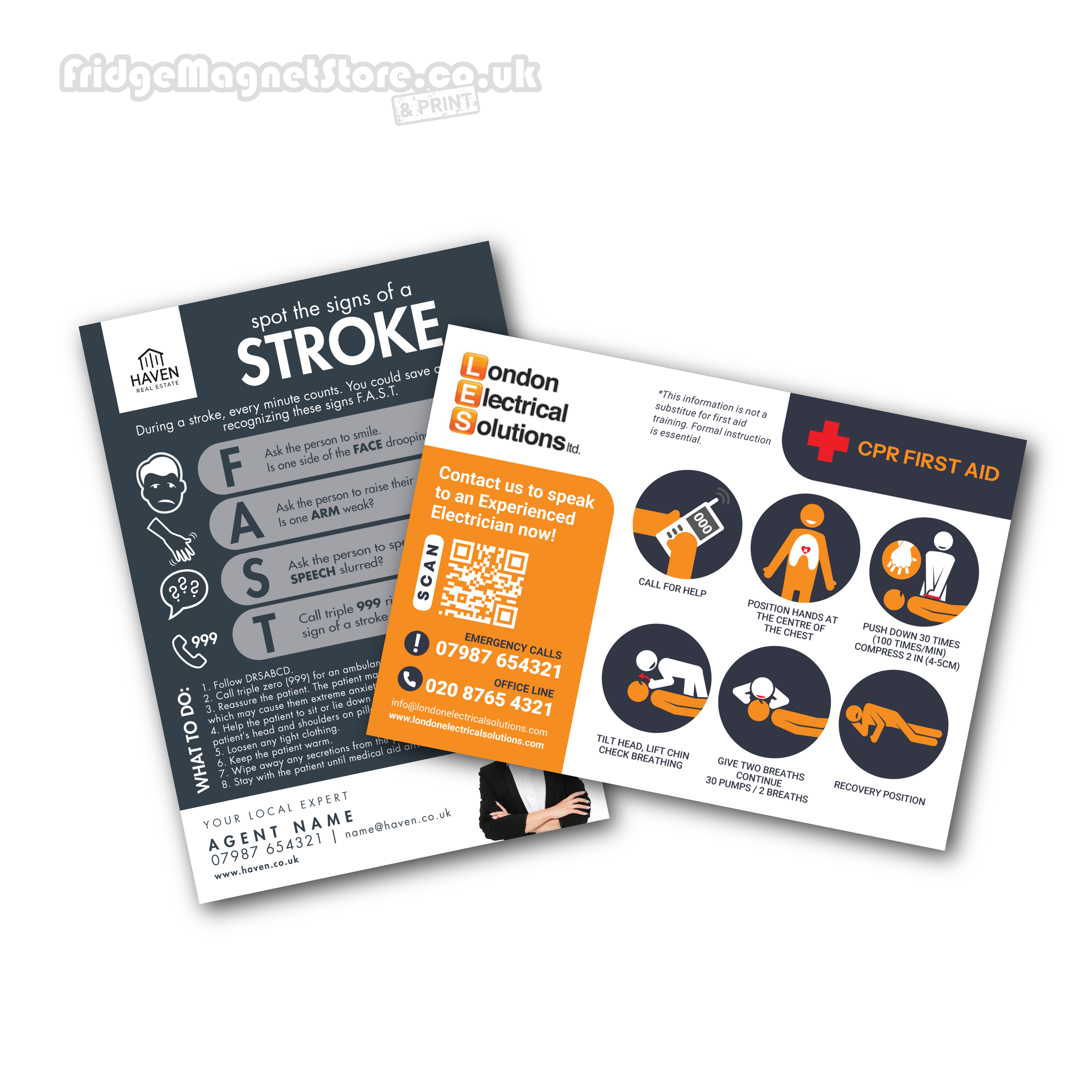 Health and First Aid - A6 105 mm * 148 mm