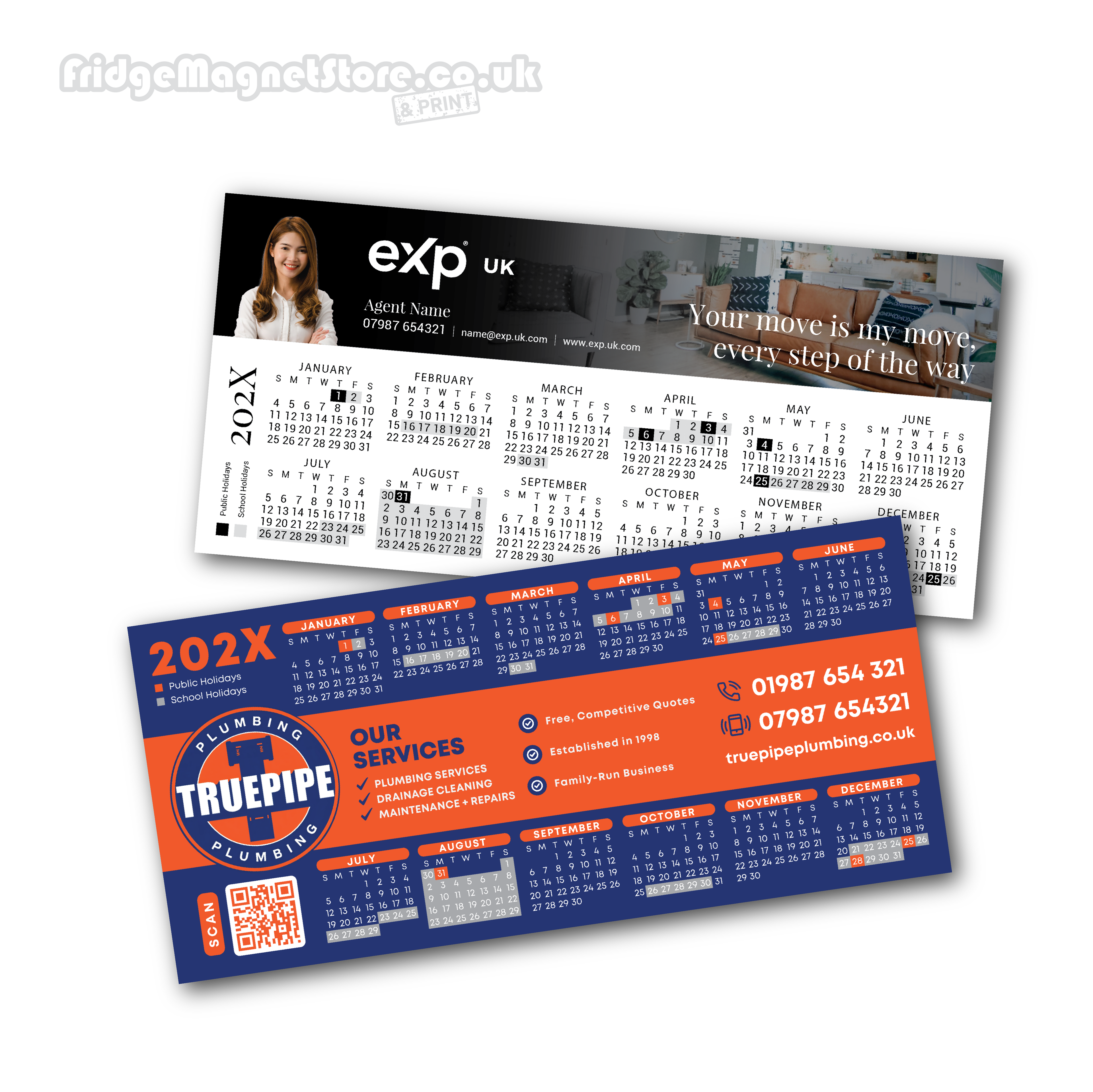 Calendar DL Landscape 99 mm * 210 mm