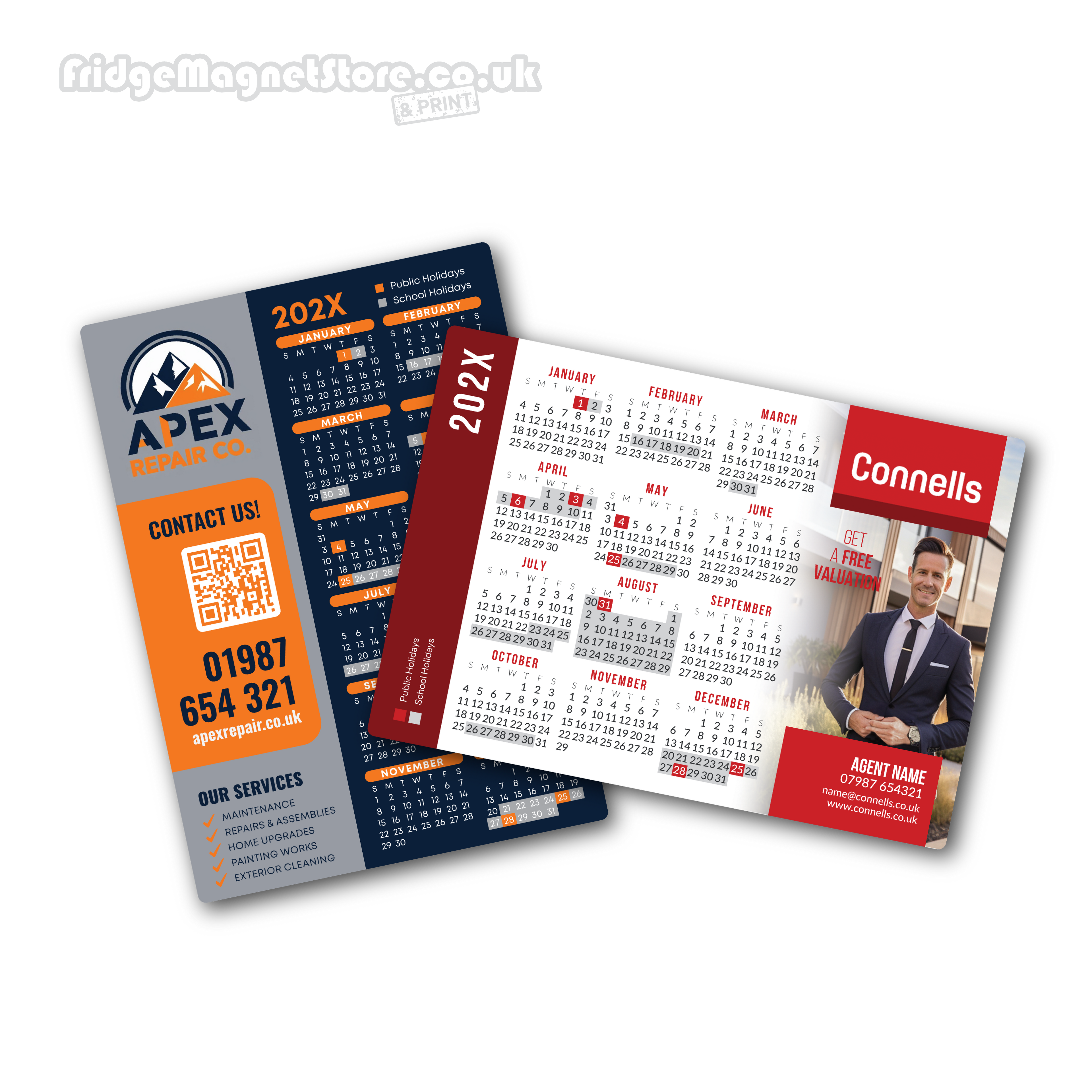 A6 Calendar 105 mm × 148 mm